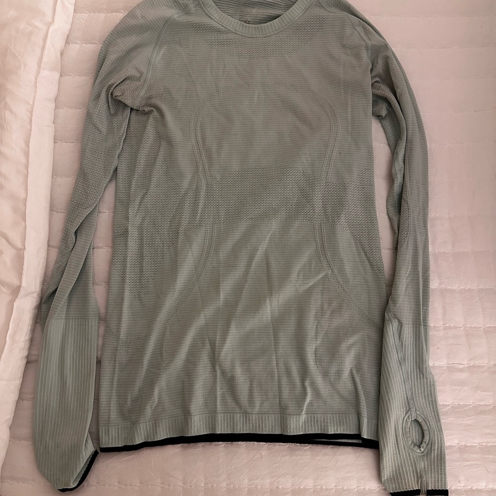 Lululemon Mint Longsleeve Swiftly